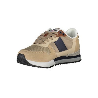 Carrera Beige Polyester Sneaker