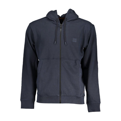 Pull en coton bleu Hugo Boss