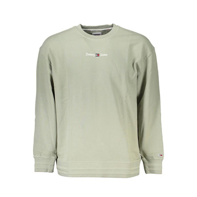 Pull en coton vert Tommy Hilfiger