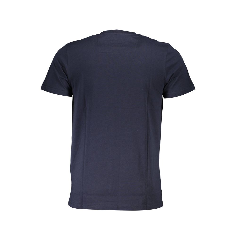 T-shirt en coton bleu Cavalli Class