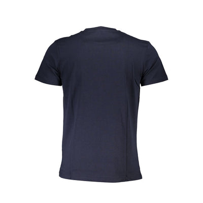 Cavalli Class Blauw Katoenen T-shirt