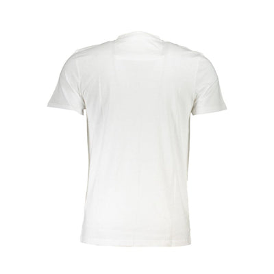 T-shirt en coton blanc Cavalli Class