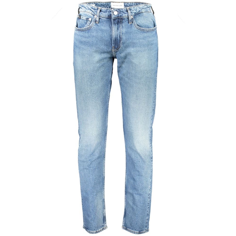 Calvin Klein blauwe katoenen jeans en broek