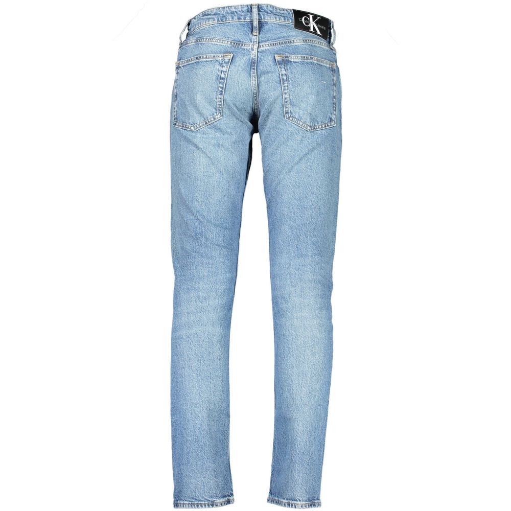 Calvin Klein blauwe katoenen jeans en broek