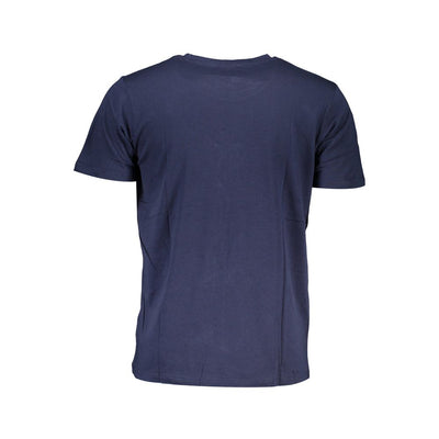 T-shirt en coton bleu Scuola Nautica