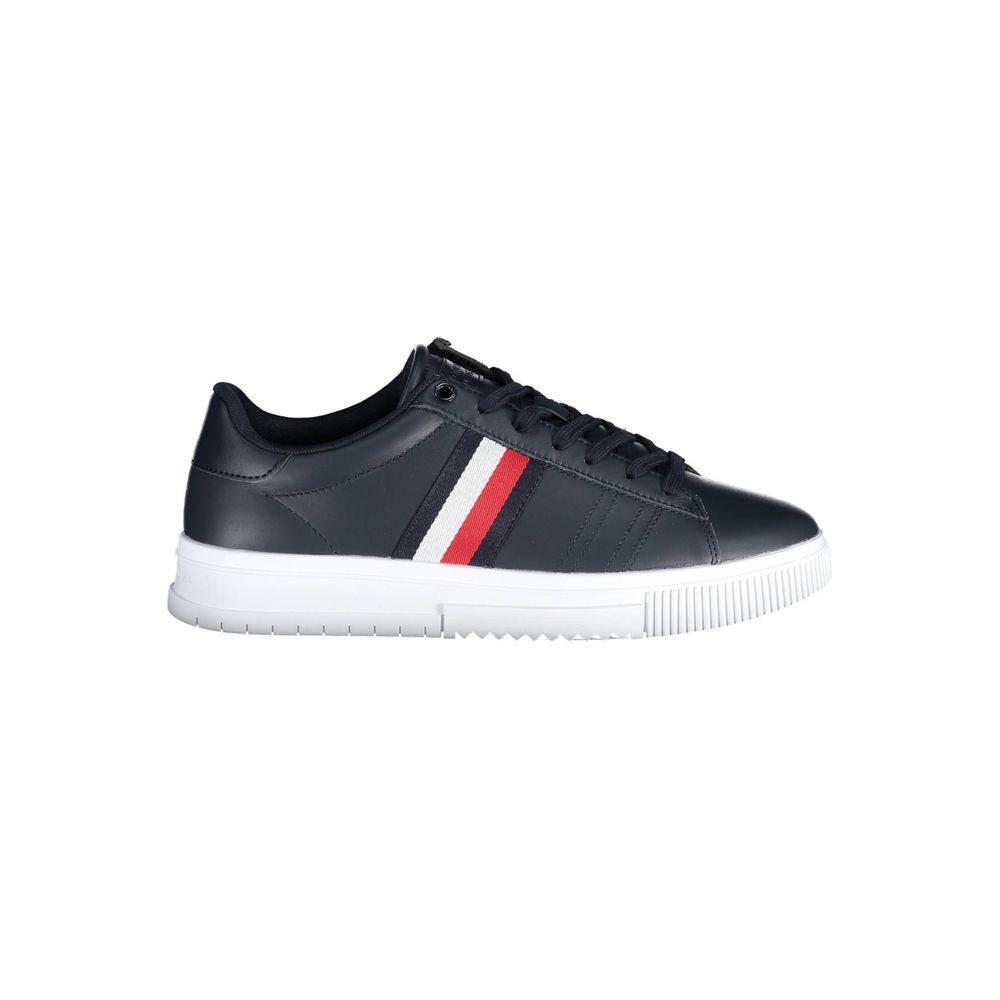 Tommy Hilfiger blauwe polyester sneaker