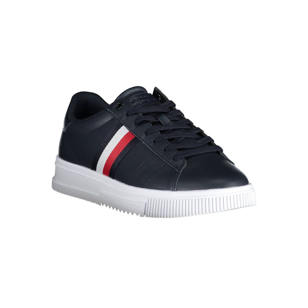 Tommy Hilfiger blauwe polyester sneaker