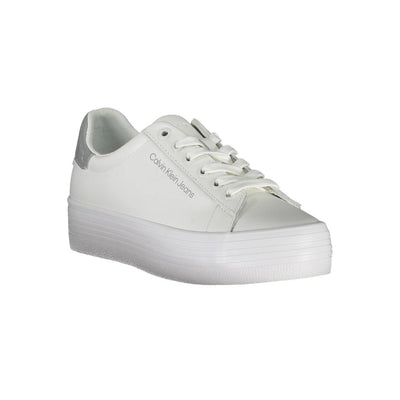 Baskets Calvin Klein en polyester blanc