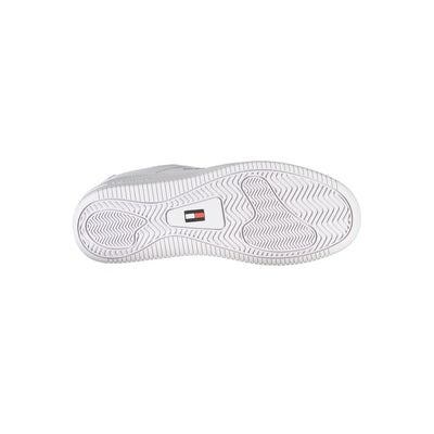 Baskets blanches en polyester Tommy Hilfiger