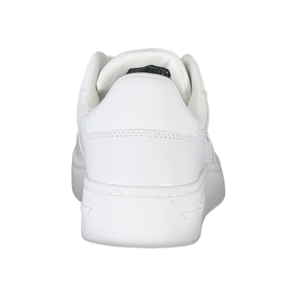 Baskets blanches en polyester Tommy Hilfiger