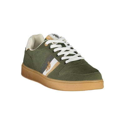 US POLO ASSN. Groene polyester sneaker