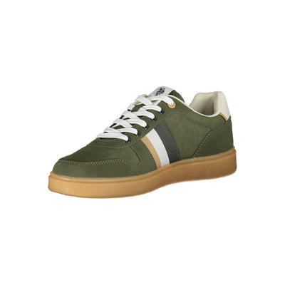 US POLO ASSN. Groene polyester sneaker