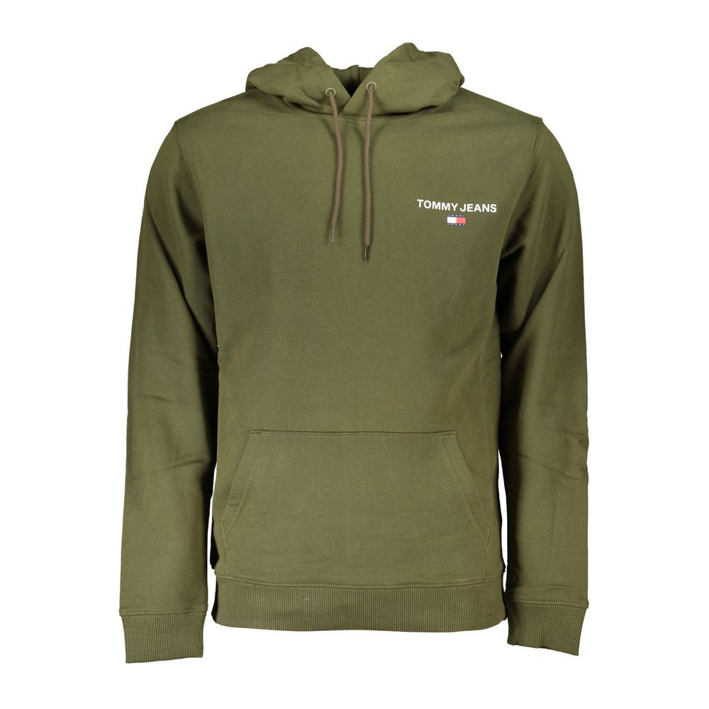 Pull Tommy Hilfiger en coton vert pour homme