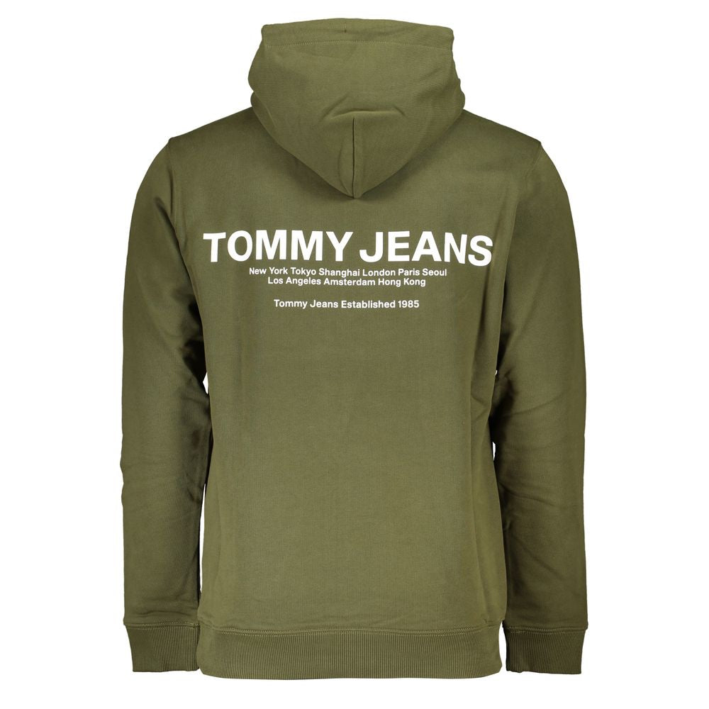 Pull Tommy Hilfiger en coton vert pour homme