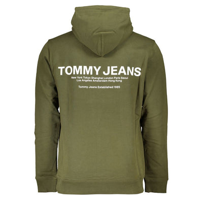 Pull Tommy Hilfiger en coton vert pour homme