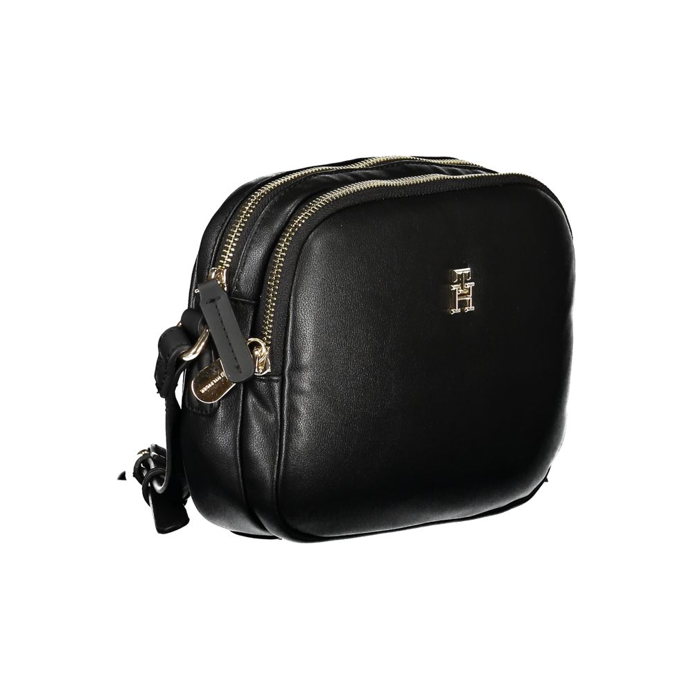 Sac à main Tommy Hilfiger en polyester noir