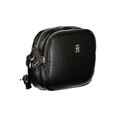 Sac à main Tommy Hilfiger en polyester noir