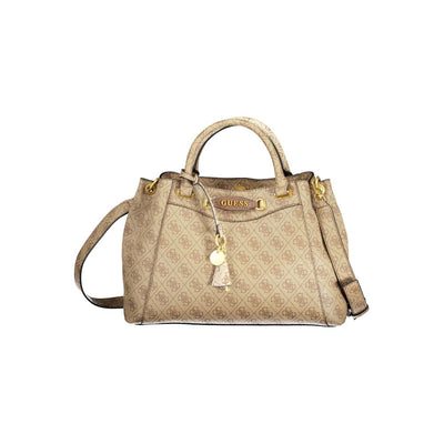 Sac à main Guess Jeans en polyéthylène beige
