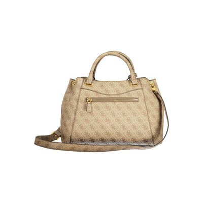 Sac à main Guess Jeans en polyéthylène beige