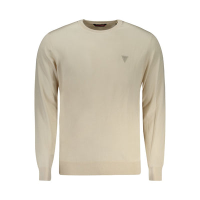 Pull Guess Jeans en viscose beige