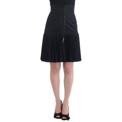 Roberto Cavalli Zwarte Wollen Rok