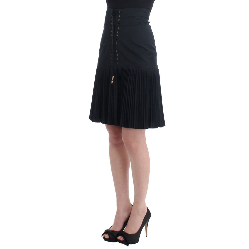 Roberto Cavalli Zwarte Wollen Rok