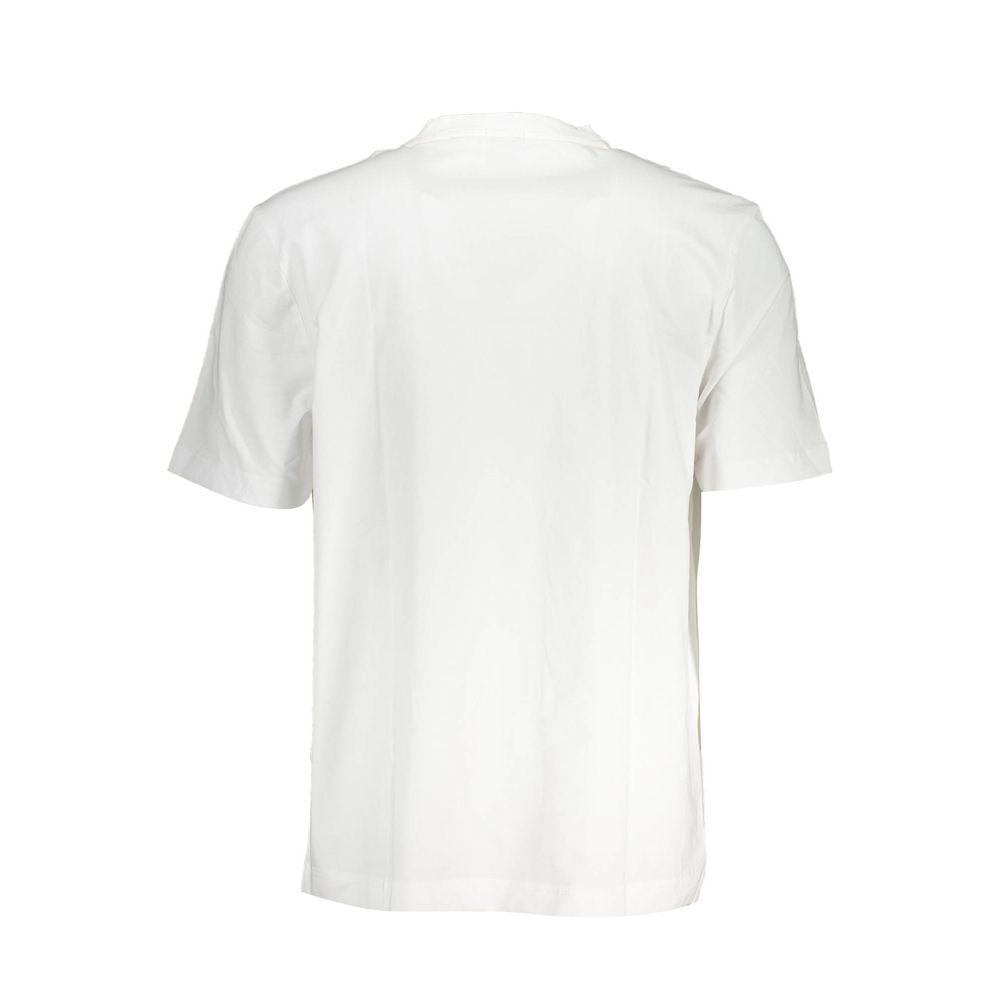 Hugo Boss Wit Katoenen T-shirt