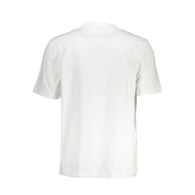 Hugo Boss Wit Katoenen T-shirt