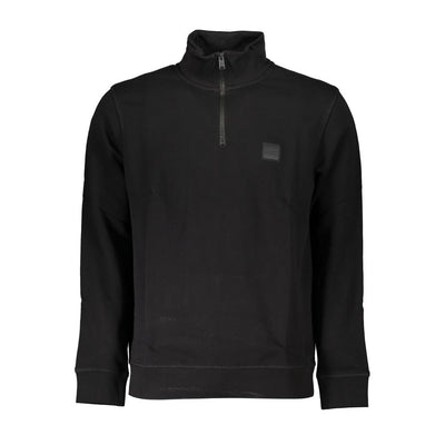 Pull en coton noir Hugo Boss