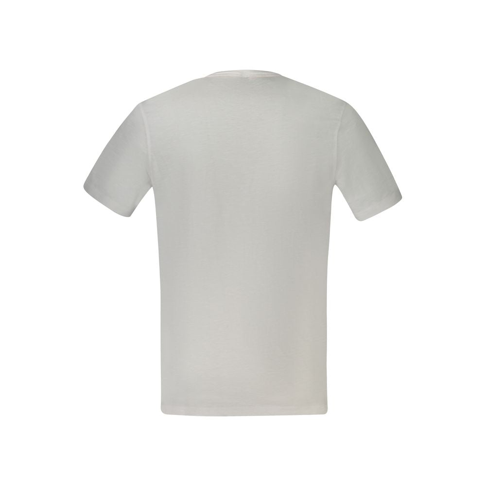 Hugo Boss Wit Katoenen T-shirt