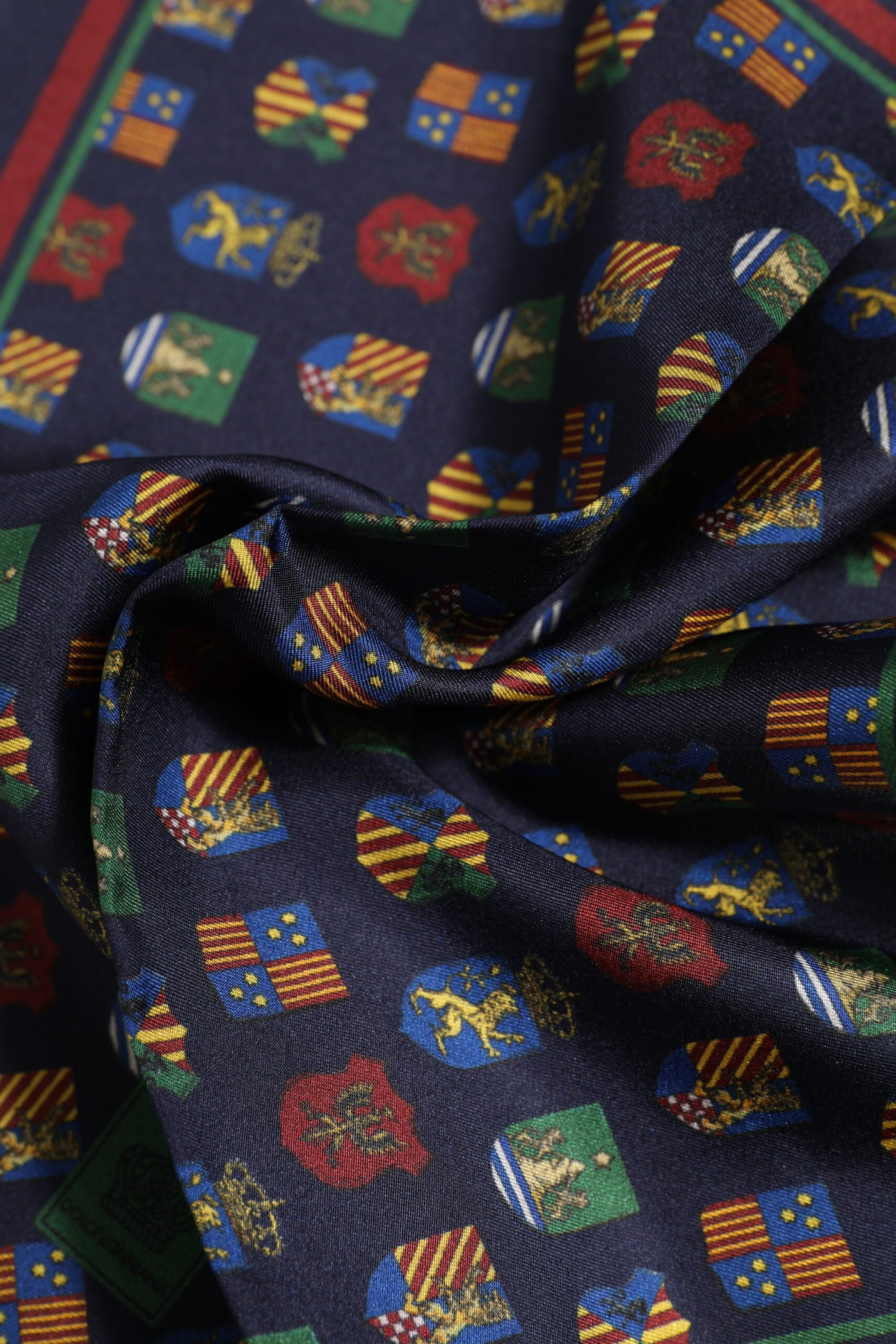 Dolce &amp; Gabbana Multicolor Medals Vierkante Foulard Sjaal