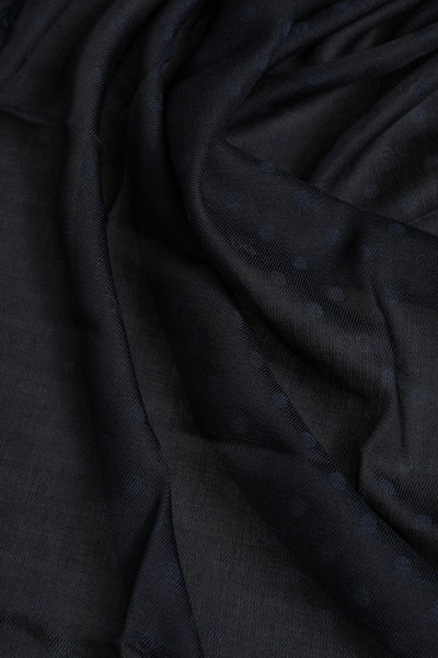Dolce &amp; Gabbana Zwarte Viscose Franjes Nekwarmer Sjaal