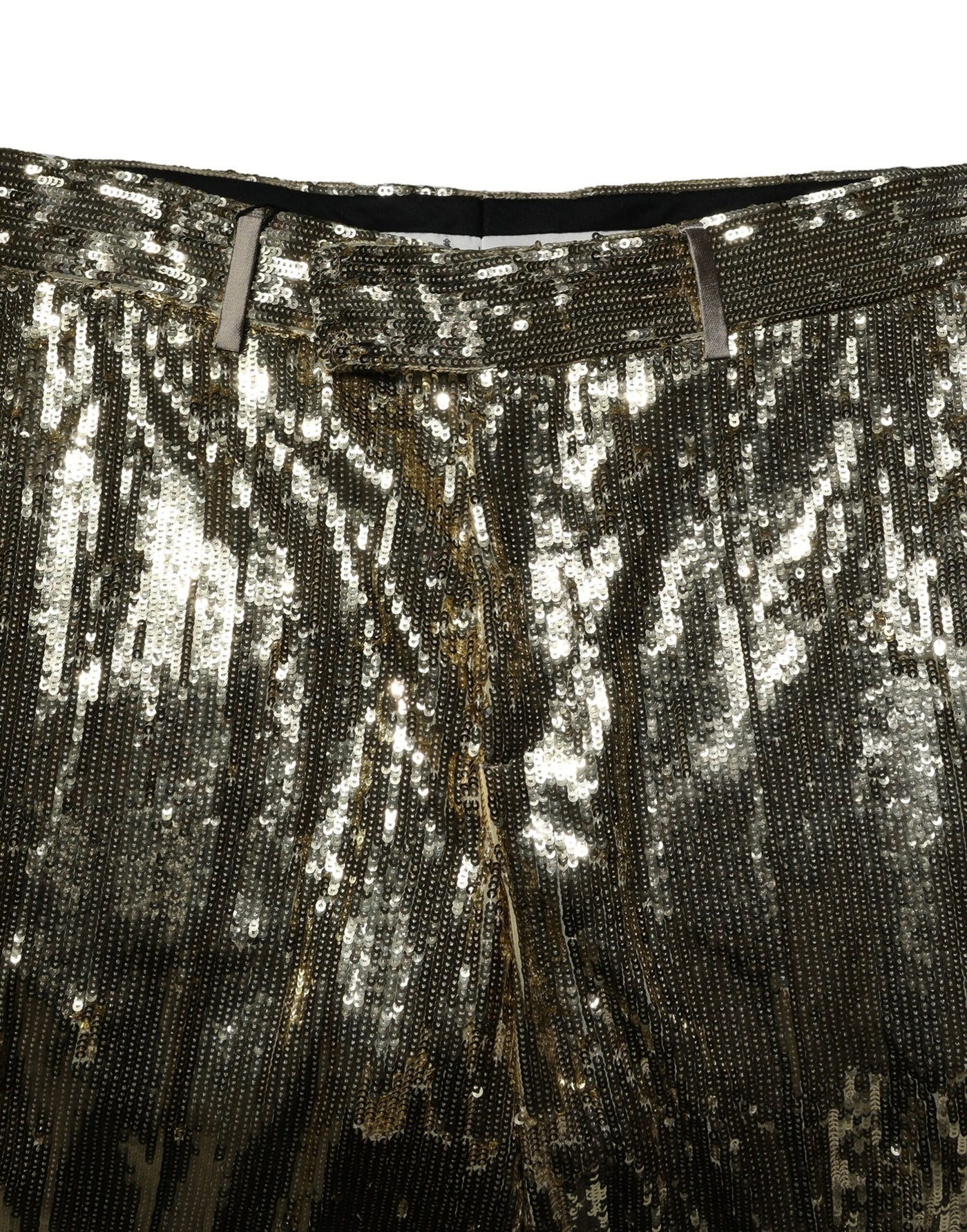 Dolce &amp; Gabbana Bermuda's met gouden pailletten en versieringen van polyester