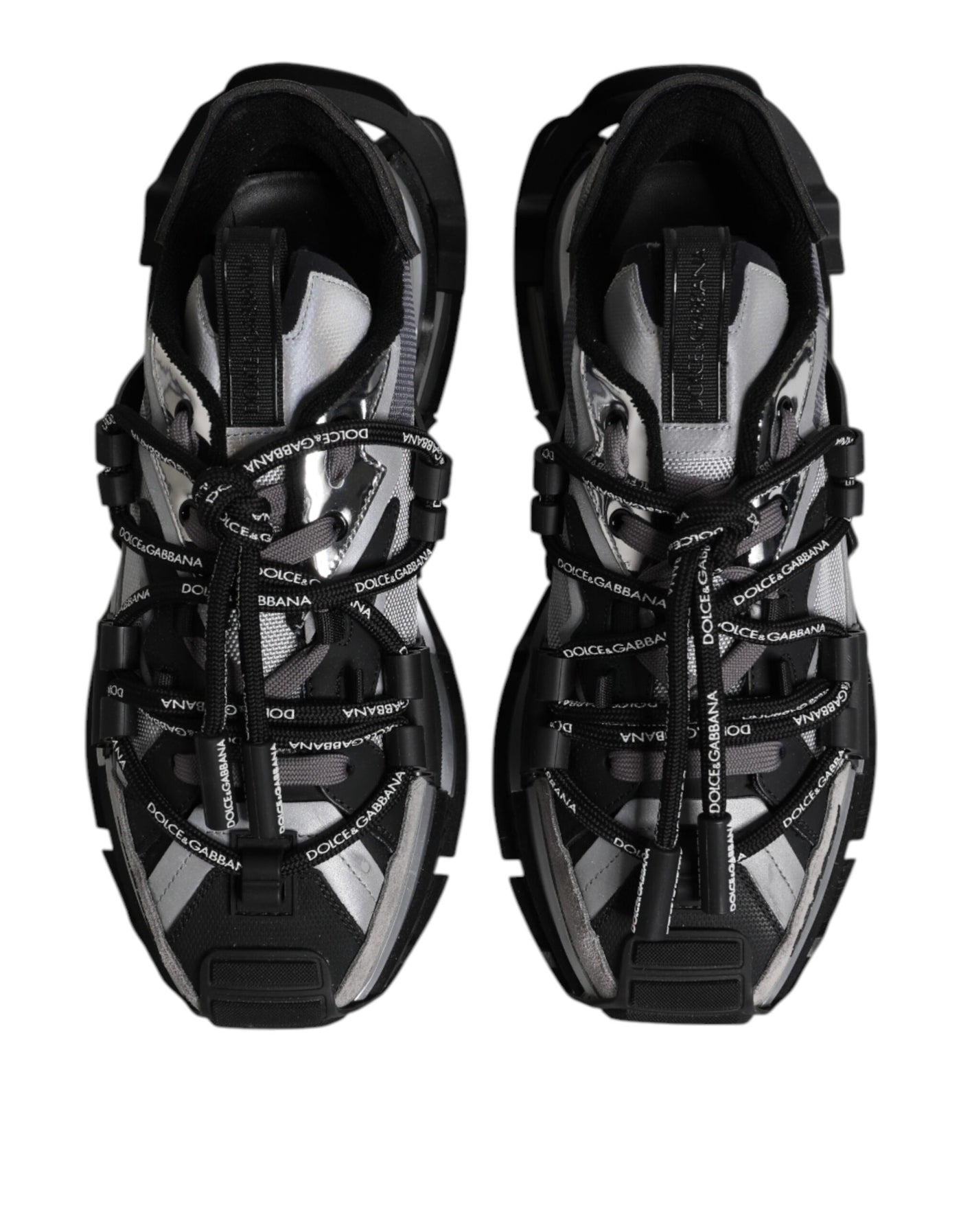 Dolce &amp; Gabbana Multicolor Panelled Space Sneakers Schoenen