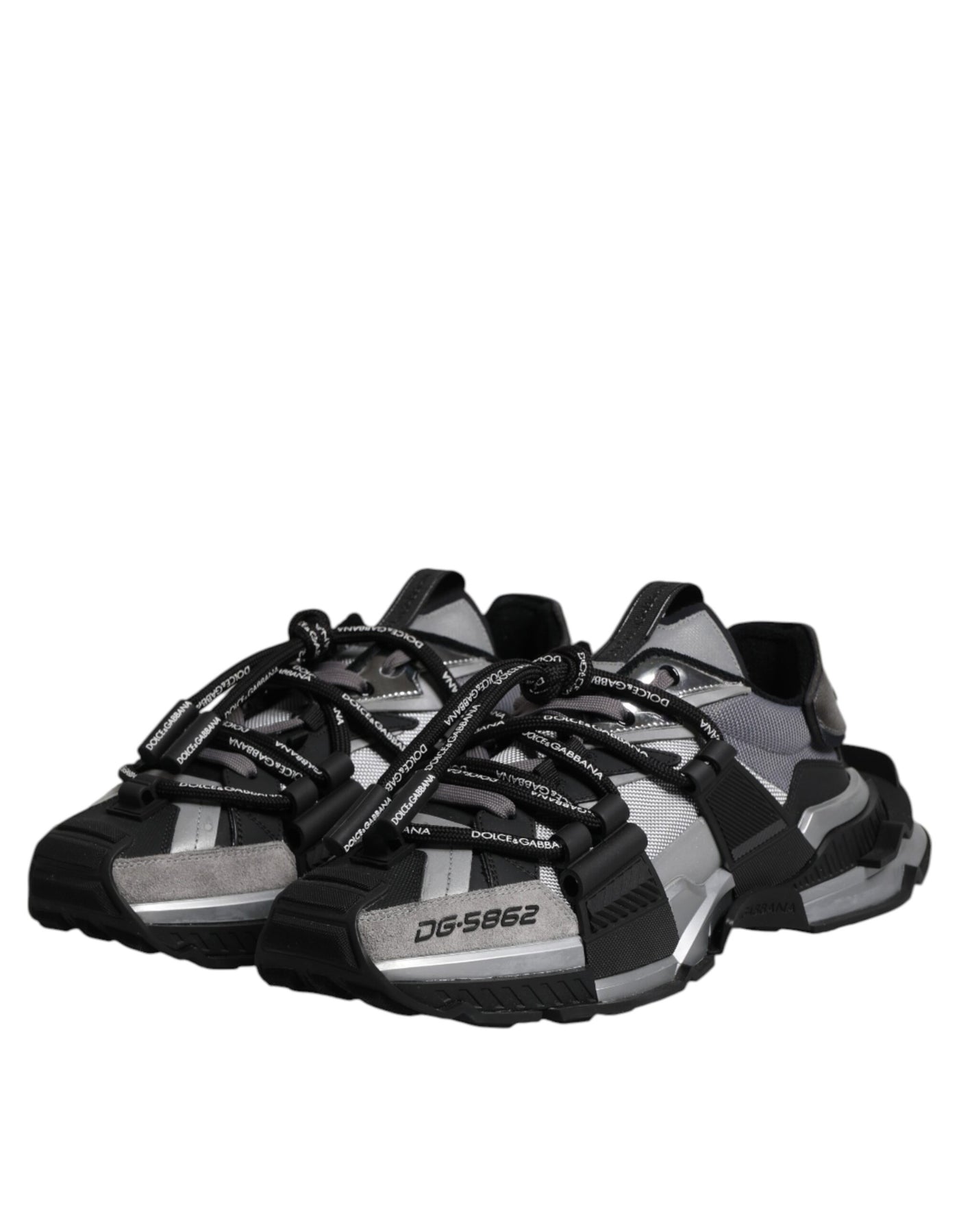 Dolce &amp; Gabbana Multicolor Panelled Space Sneakers Schoenen