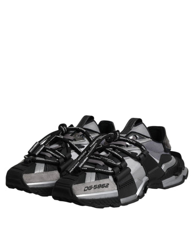 Dolce &amp; Gabbana Multicolor Panelled Space Sneakers Schoenen