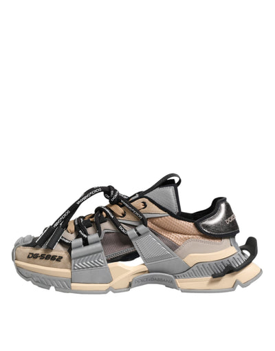 Dolce &amp; Gabbana Multicolor Panelled Space Sneakers Schoenen