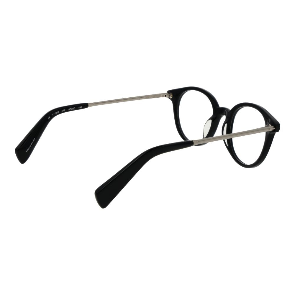 Yohji Yamamoto zwarte unisex brillenglazenmonture