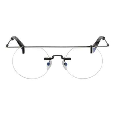 Yohji Yamamoto Gray Men Glasses Frame