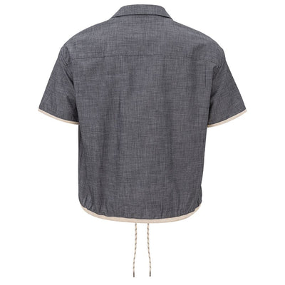 Armani Exchange Blauw Katoenen Overhemd