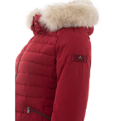 Peuterey bordeaux polyester jassen en jas
