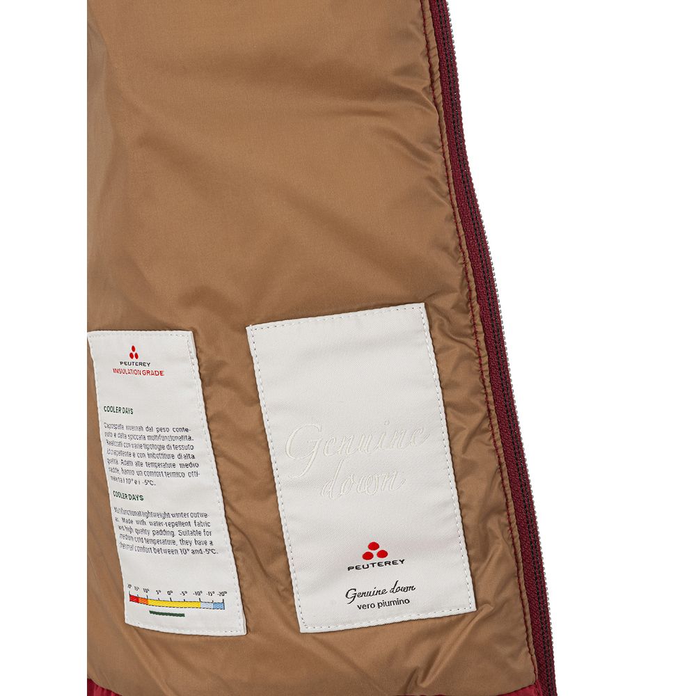 Peuterey bordeaux polyester jassen en jas
