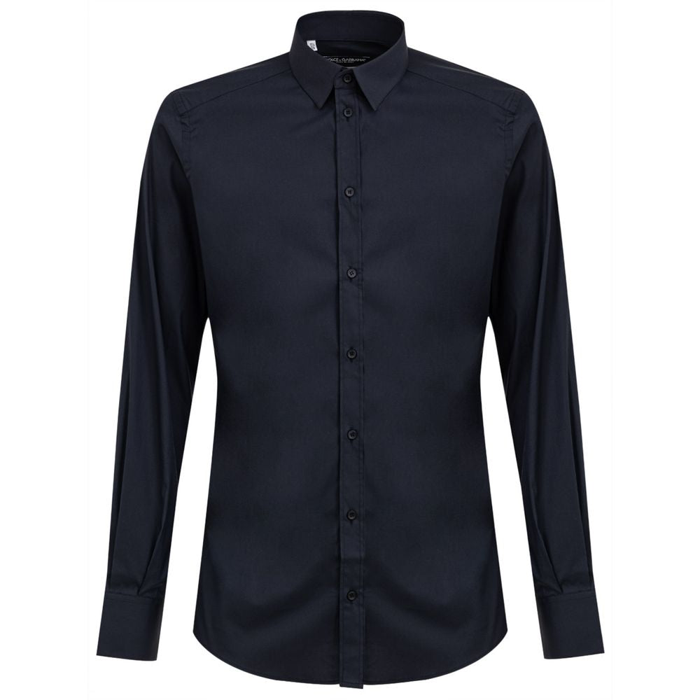 Dolce &amp; Gabbana Blauw Katoenen Shirt