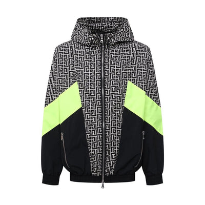 Balmain Multicolor Nylon Jacket