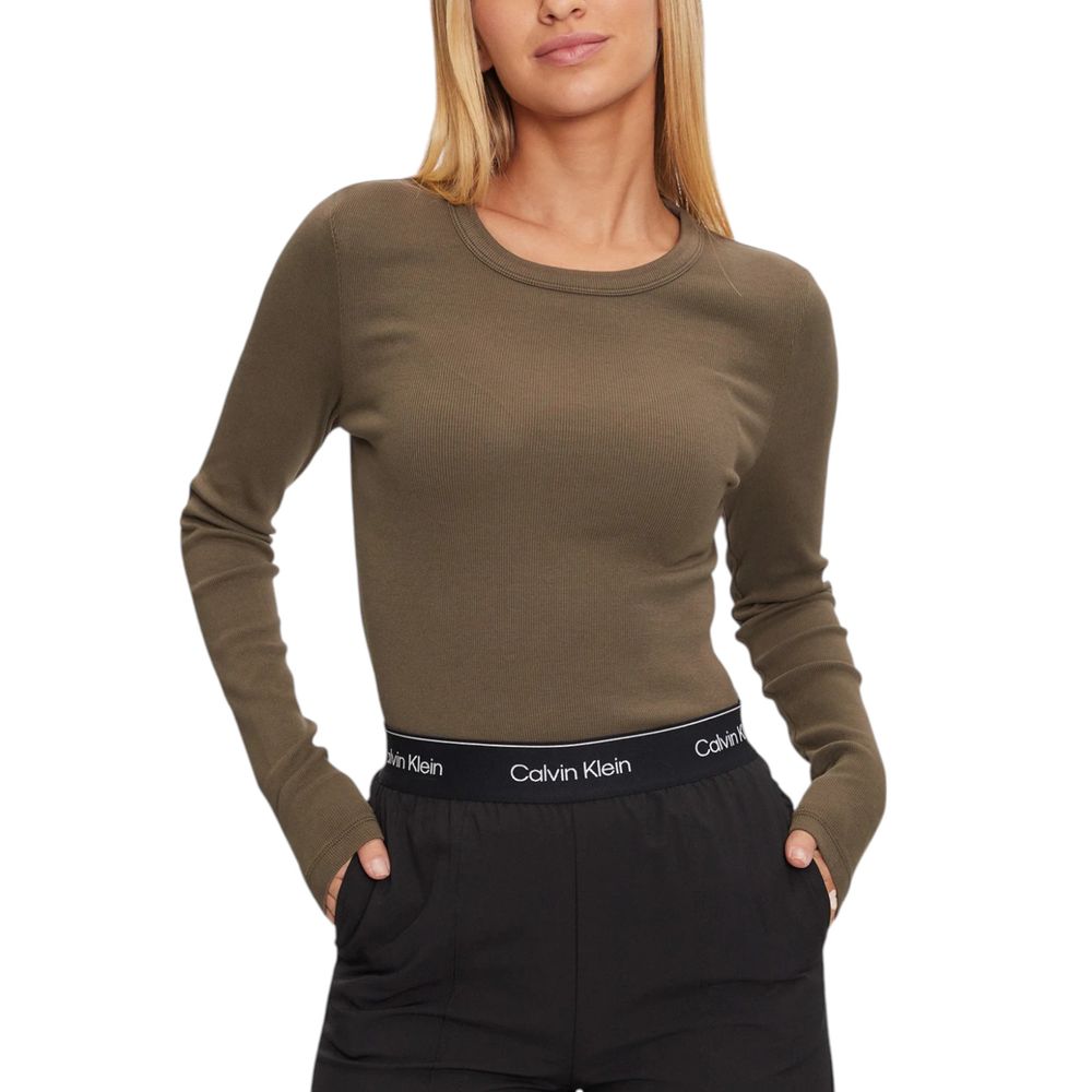 Vêtements de sport en coton vert Calvin Klein Jeans