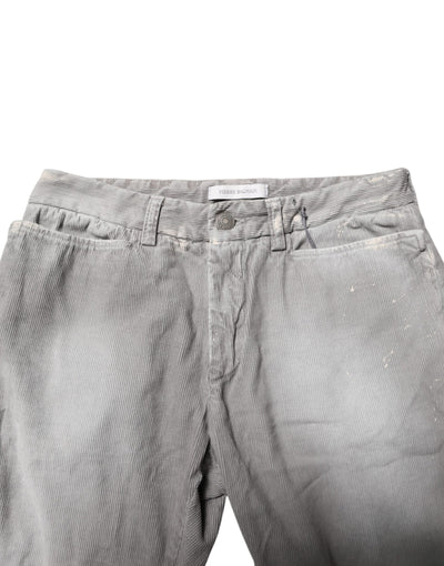 Jean skinny délavé gris clair Balmain pour homme
