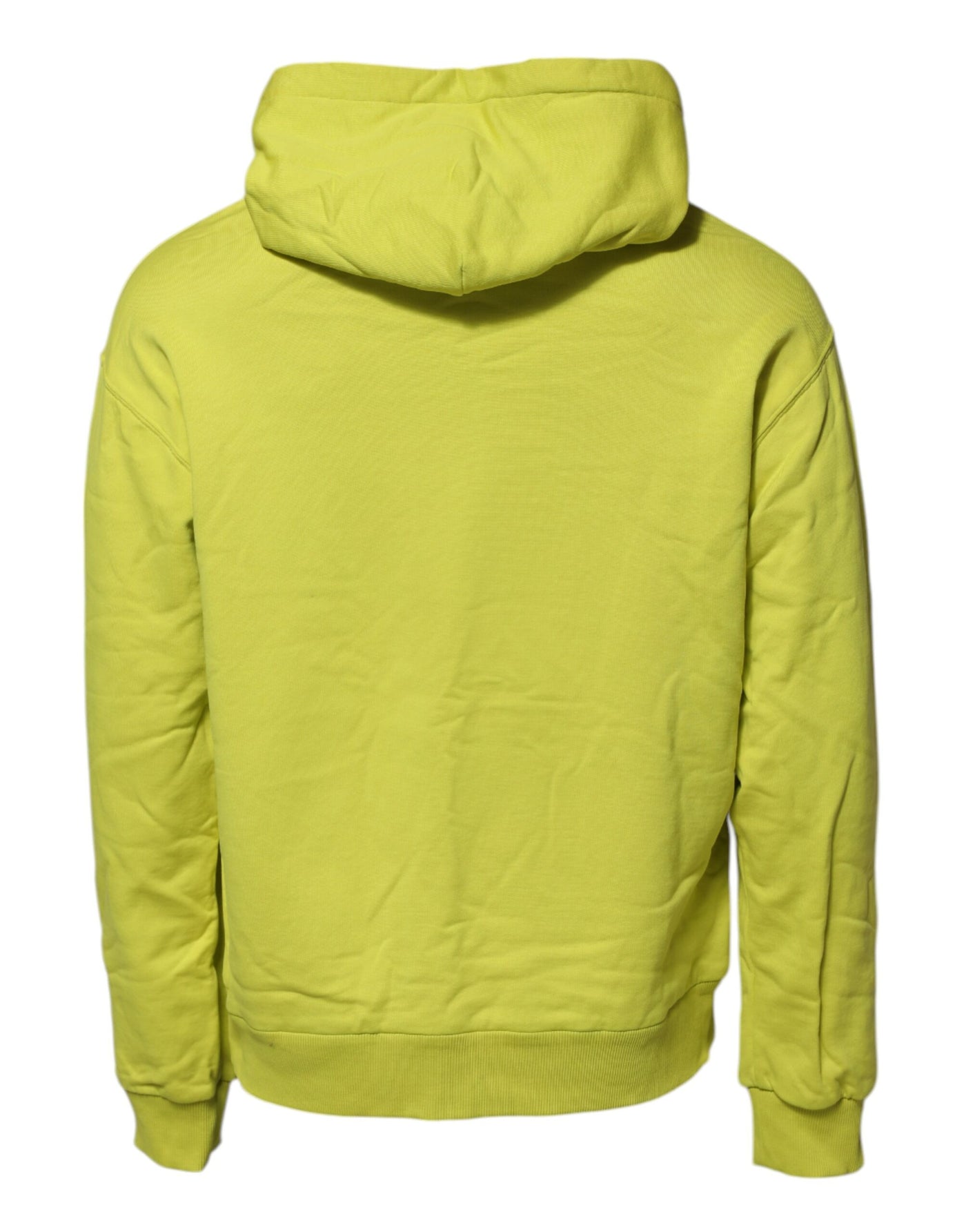 Sweat-shirt à capuche en coton vert Dolce &amp; Gabbana avec logo