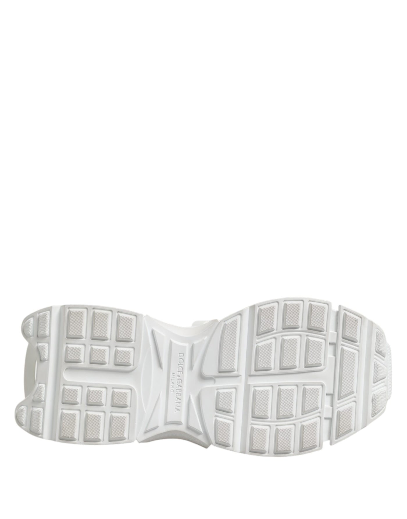 Dolce &amp; Gabbana Wit Grijze Lage Ruimte Sneakers Schoenen