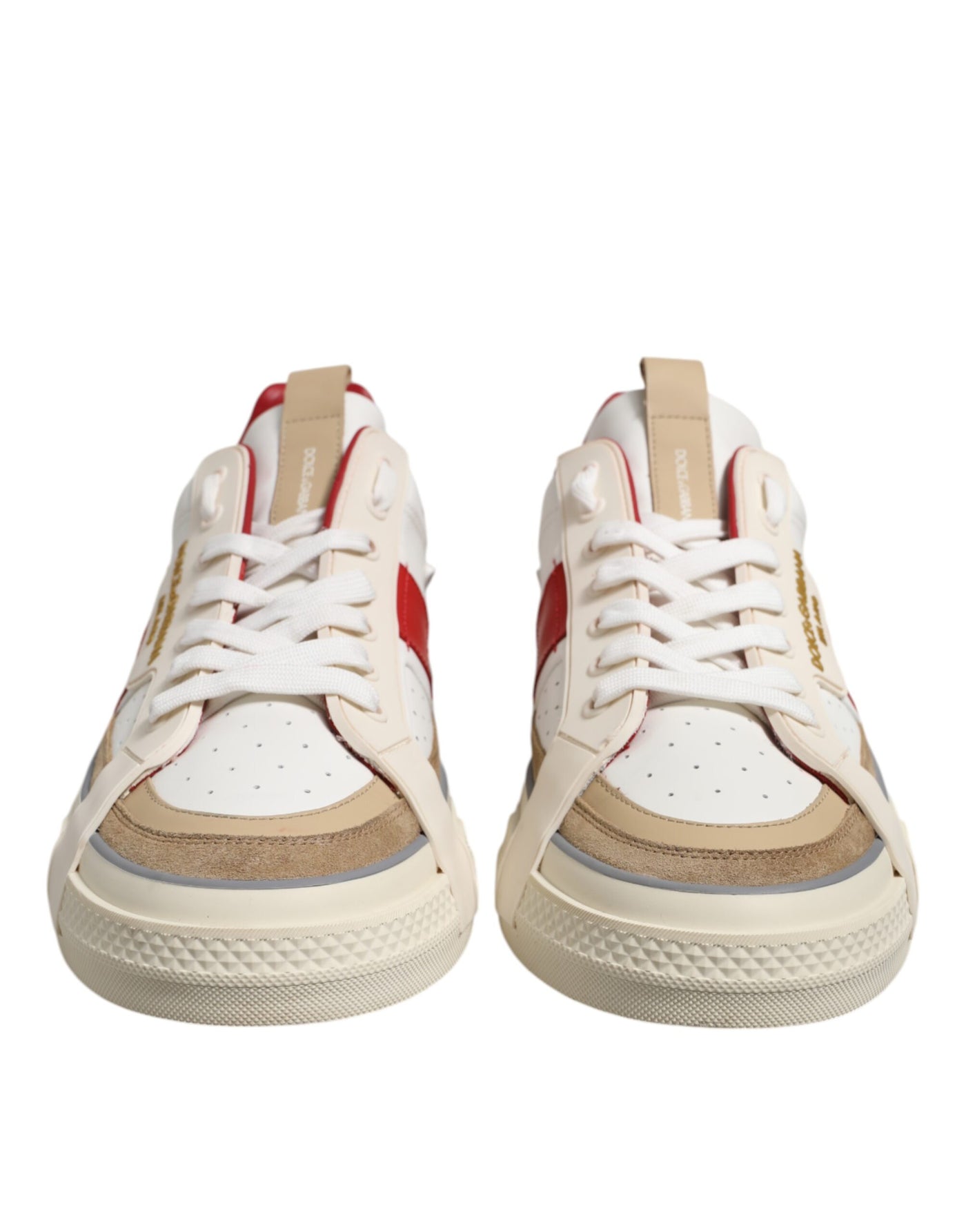 Dolce &amp; Gabbana Multicolor leren lage sneakers