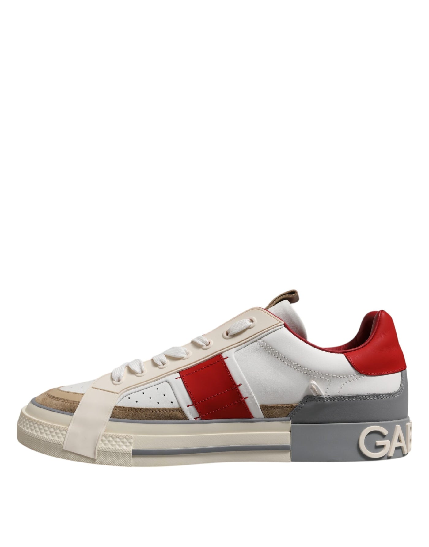 Dolce &amp; Gabbana Multicolor leren lage sneakers